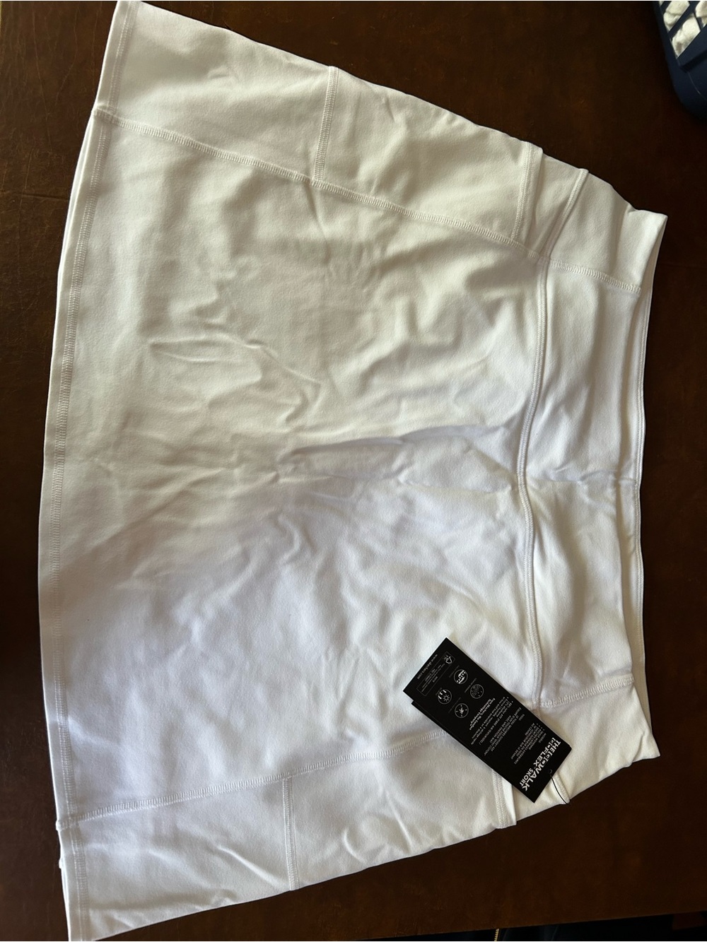 Skechers Women's White Athletic Skort with Built-in Shorts